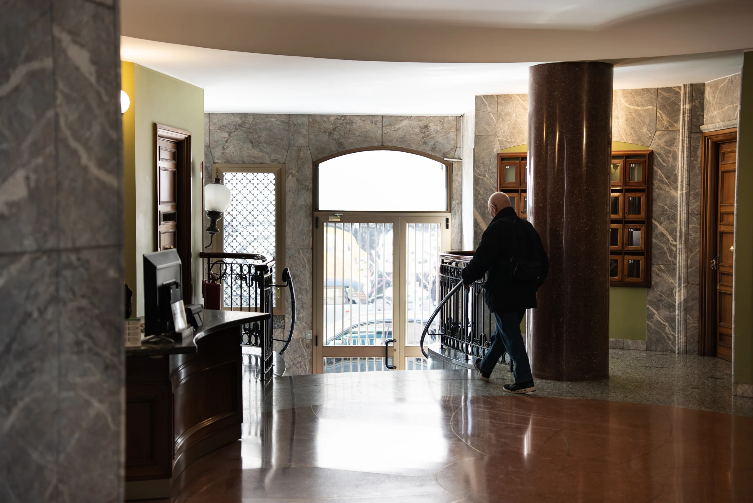 Ingresso della sede ISMO di Milano